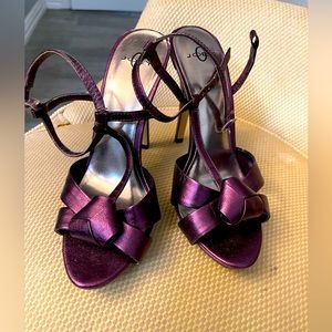 Joey (DSW) Metallic Purple stiletto
